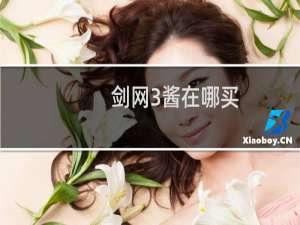 剑网3酱在哪买