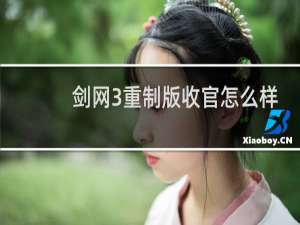 剑网3重制版收官怎么样