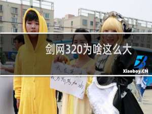剑网3 为啥这么大