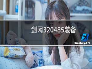 剑网3 485装备