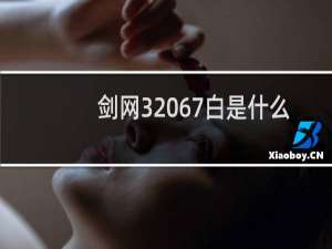 剑网3 67白是什么