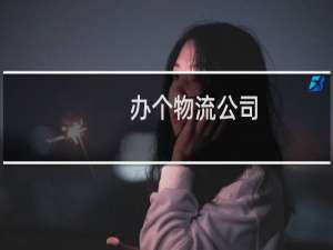办个物流公司