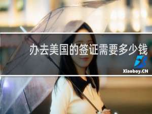 办去美国的签证需要多少钱
