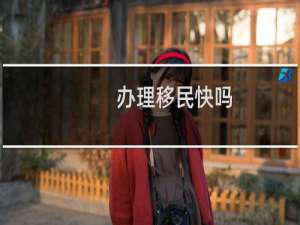 办理移民快吗