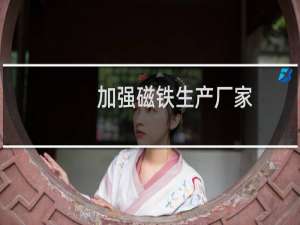 加强磁铁生产厂家