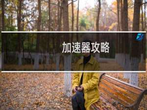 加速器攻略