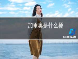 加里奥是什么梗