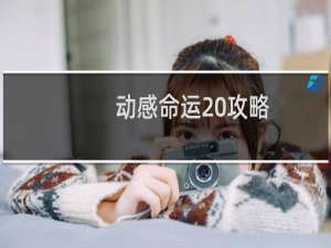 动感命运 攻略