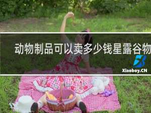 动物制品可以卖多少钱星露谷物语