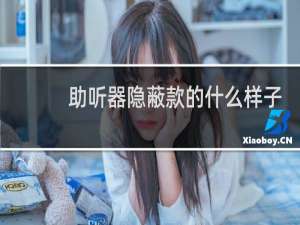 助听器隐蔽款的什么样子