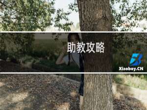 助教攻略