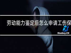 劳动能力鉴定后怎么申请工伤保险