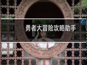 勇者大冒险攻略助手