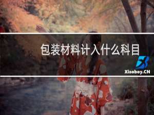 包装材料计入什么科目