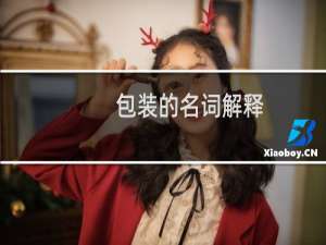 包装的名词解释