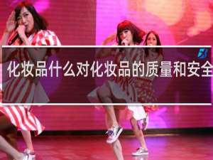化妆品什么对化妆品的质量和安全负责