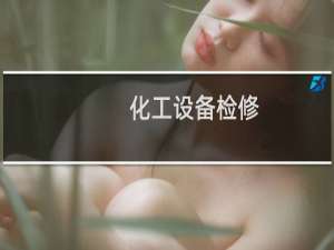 化工设备检修