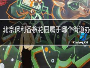 北京保利香槟花园属于哪个街道办事处