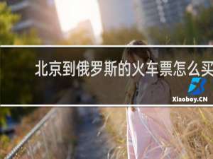 北京到俄罗斯的火车票怎么买