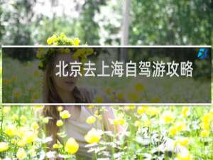 北京去上海自驾游攻略