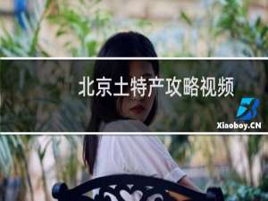 北京土特产攻略视频