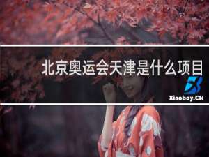北京奥运会天津是什么项目