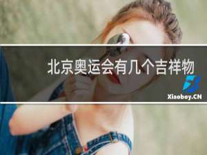 北京奥运会有几个吉祥物?