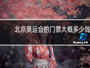 北京奥运会的门票大概多少钱
