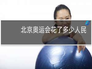 北京奥运会花了多少人民币