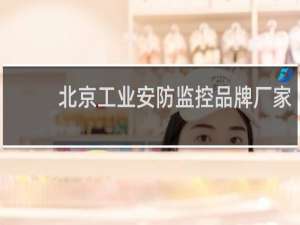 北京工业安防监控品牌厂家