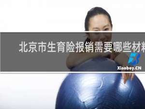 北京市生育险报销需要哪些材料