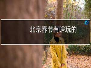 北京春节有啥玩的