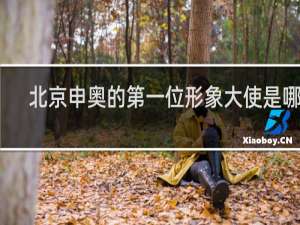 北京申奥的第一位形象大使是哪位