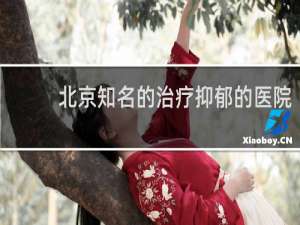 北京知名的治疗抑郁的医院