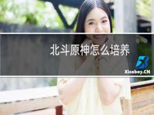 北斗原神怎么培养