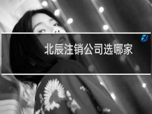 北辰注销公司选哪家