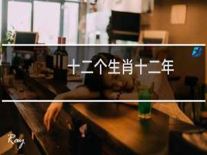 十二个生肖十二年