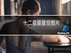 十二星座星空图片