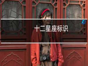 十二星座标识