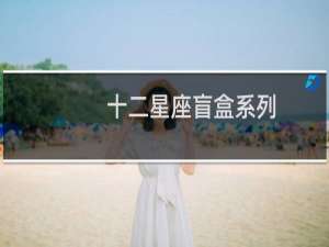 十二星座盲盒系列