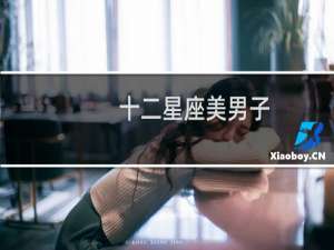 十二星座美男子
