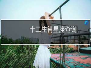 十二生肖星座查询