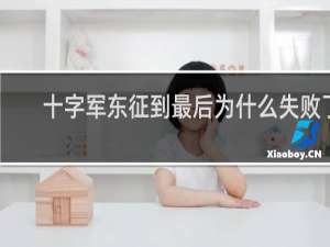 十字军东征到最后为什么失败了