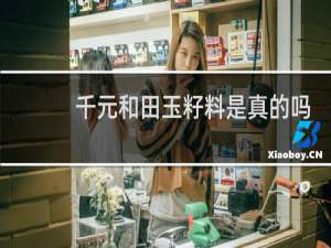 千元和田玉籽料是真的吗