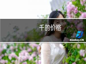 千的价格