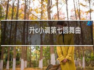 升c小调第七圆舞曲