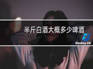 半斤白酒大概多少啤酒