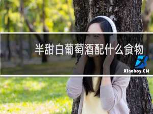 半甜白葡萄酒配什么食物