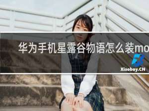 华为手机星露谷物语怎么装mod