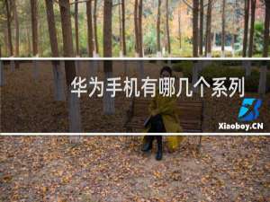 华为手机有哪几个系列